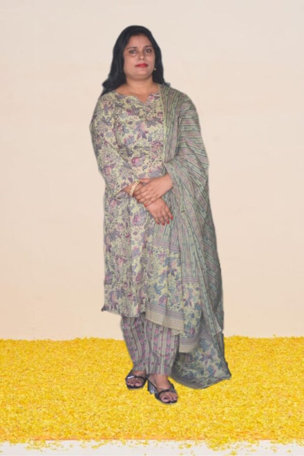 KURTI PANT DUPATTA ( 3Pcs. SUIT SET )