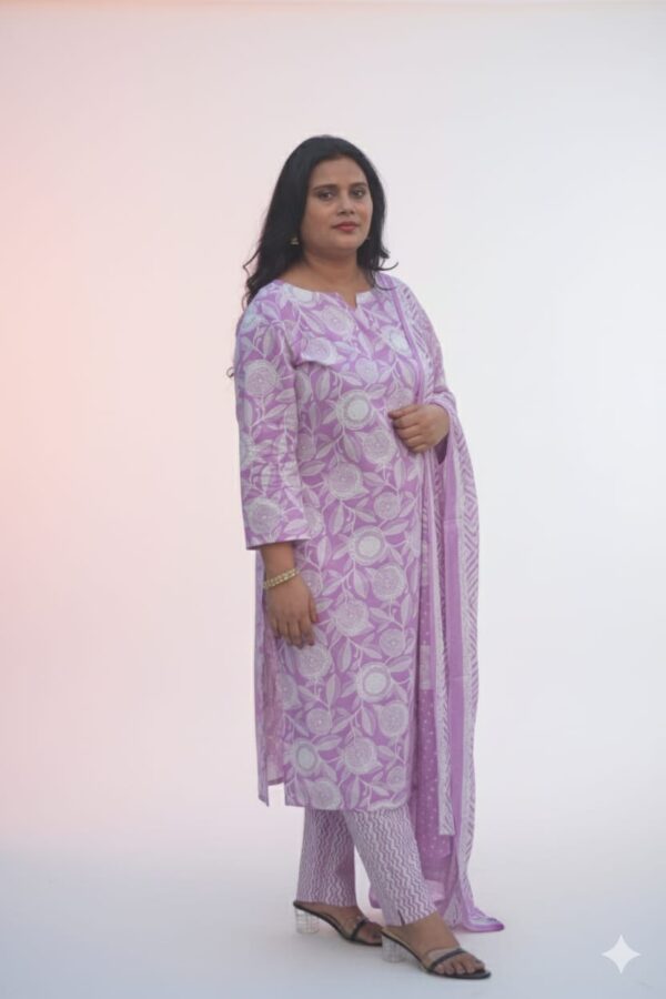 KURTI PANT DUPATTA ( 3Pcs. SUIT SET )