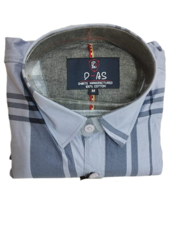 DAS SPACE BLUE WITH BIG CHECKERED SHIRT ( BRAND GENERIC )