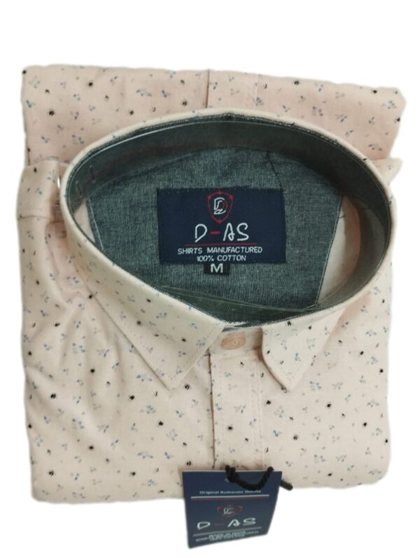 DAS BABY PINK WITH PRINT SHIRT ( BRAND GENERIC )