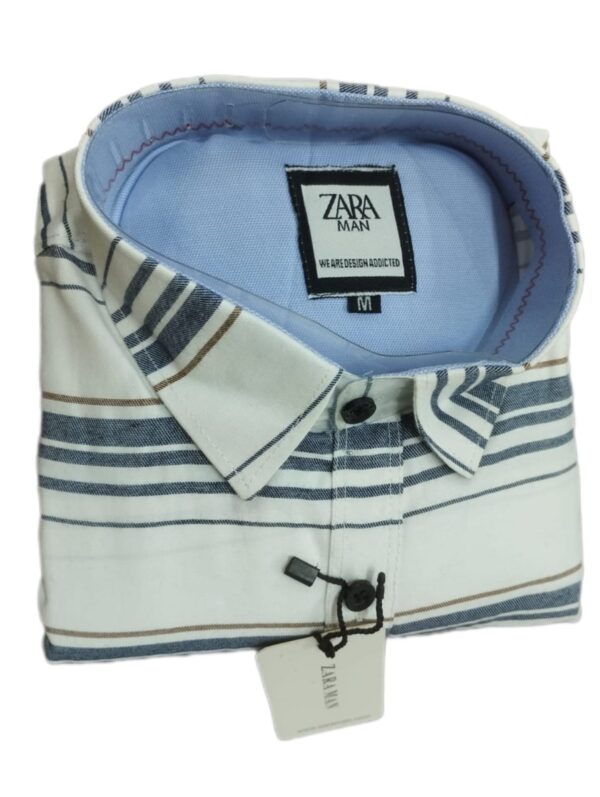 ZARA MAN WHITE SHIRT ( BRAND GENERIC )