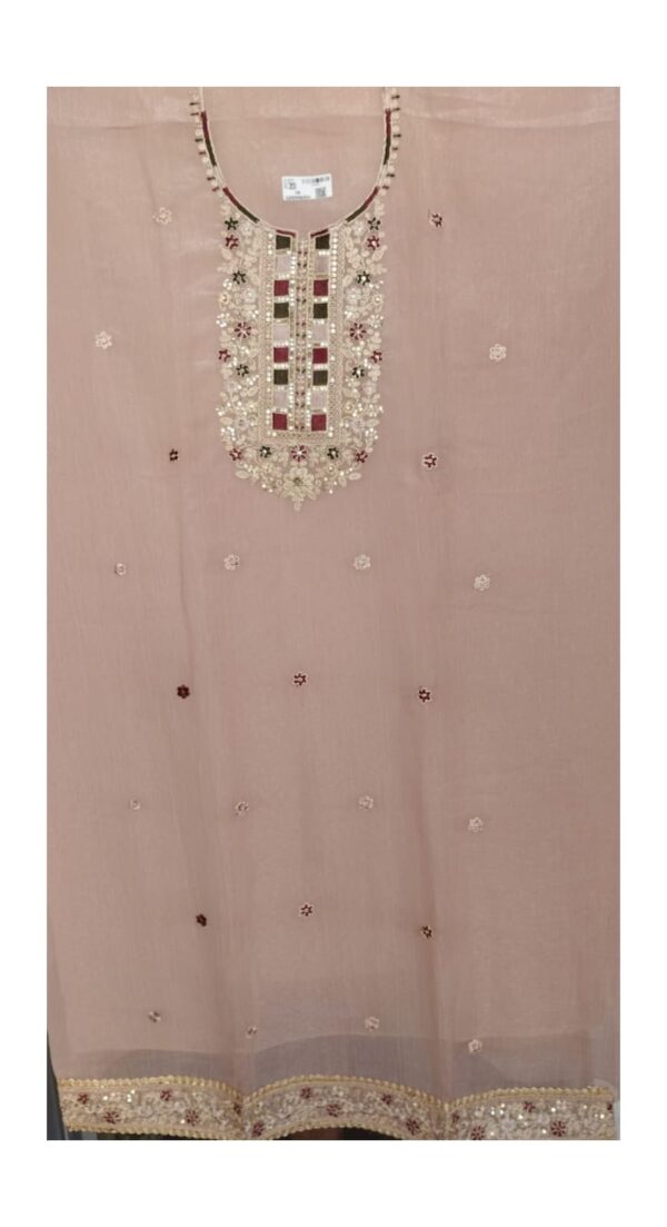 UNSTITCHED 3pcs. SUIT SET ( crunchy crush fabric )