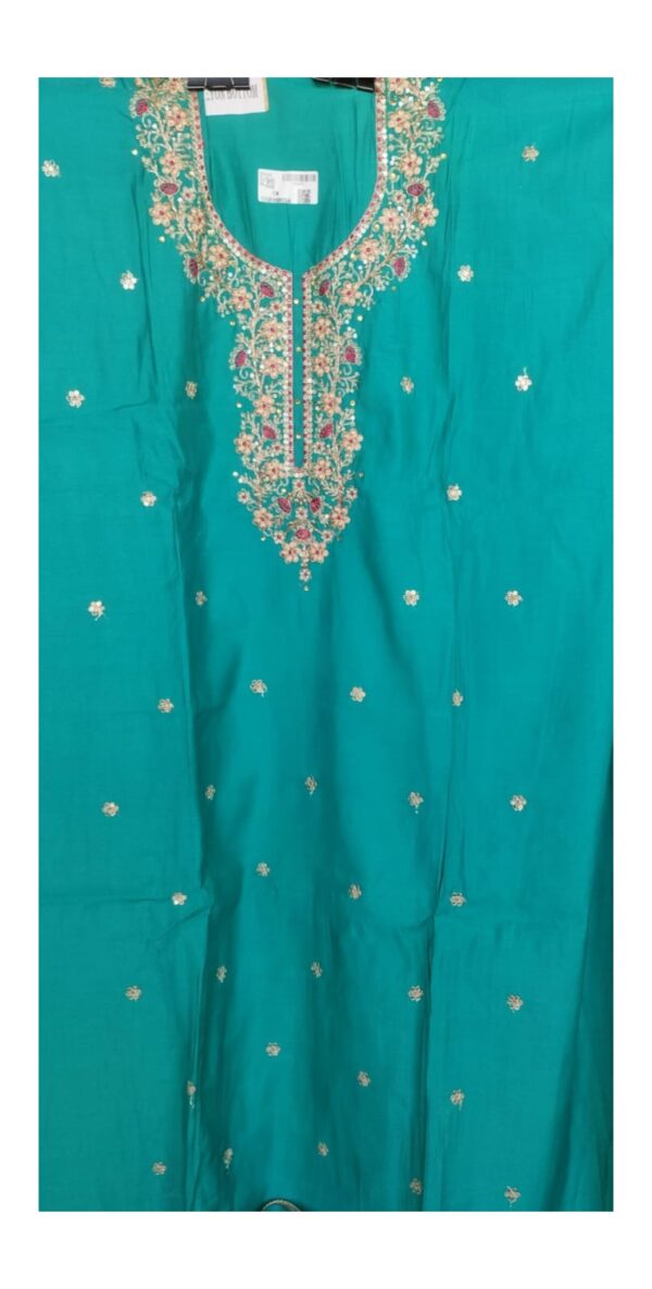 UNSTITCHES 3pcs. SUIT SET (pure roman silk with viscose )