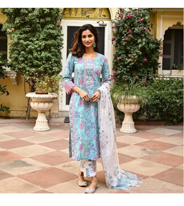 Cotton 3PCS. Suit Set