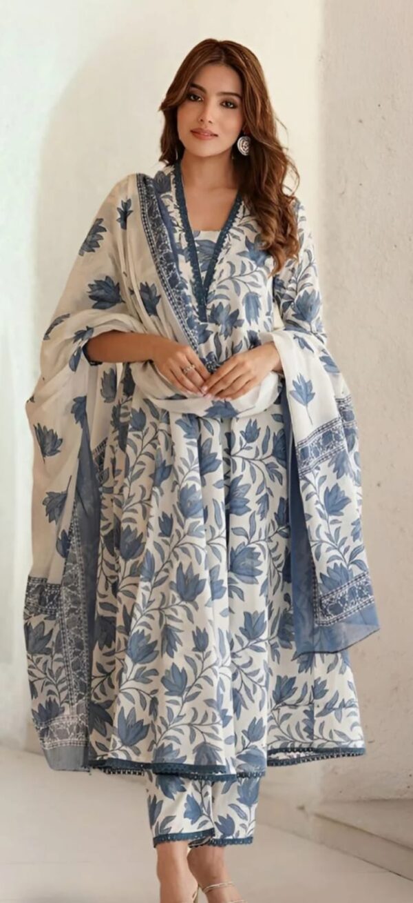 Cotton Anarkali Style